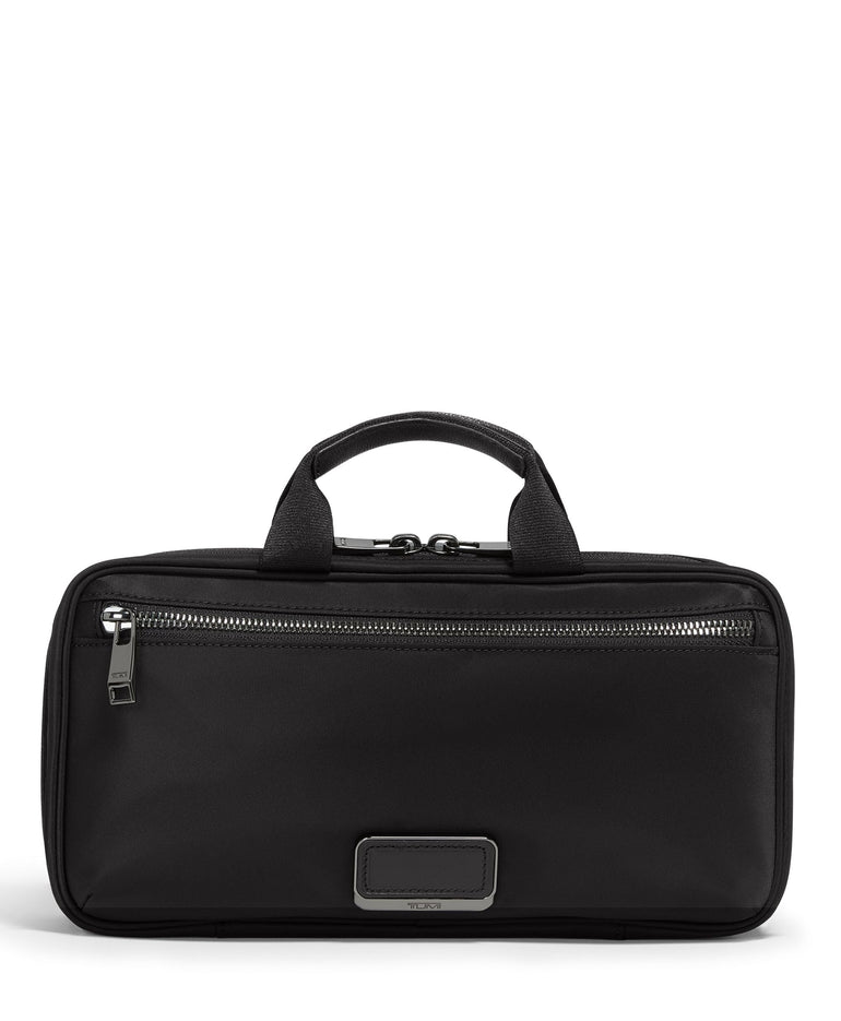 Tumi Travel Accessories Black/Gunmetal Tumi Voyageur Small Madeline Cosmetic