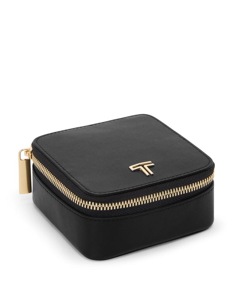 Tumi Travel Accessories Black/Light Gold Tumi Belden Jewelry Case