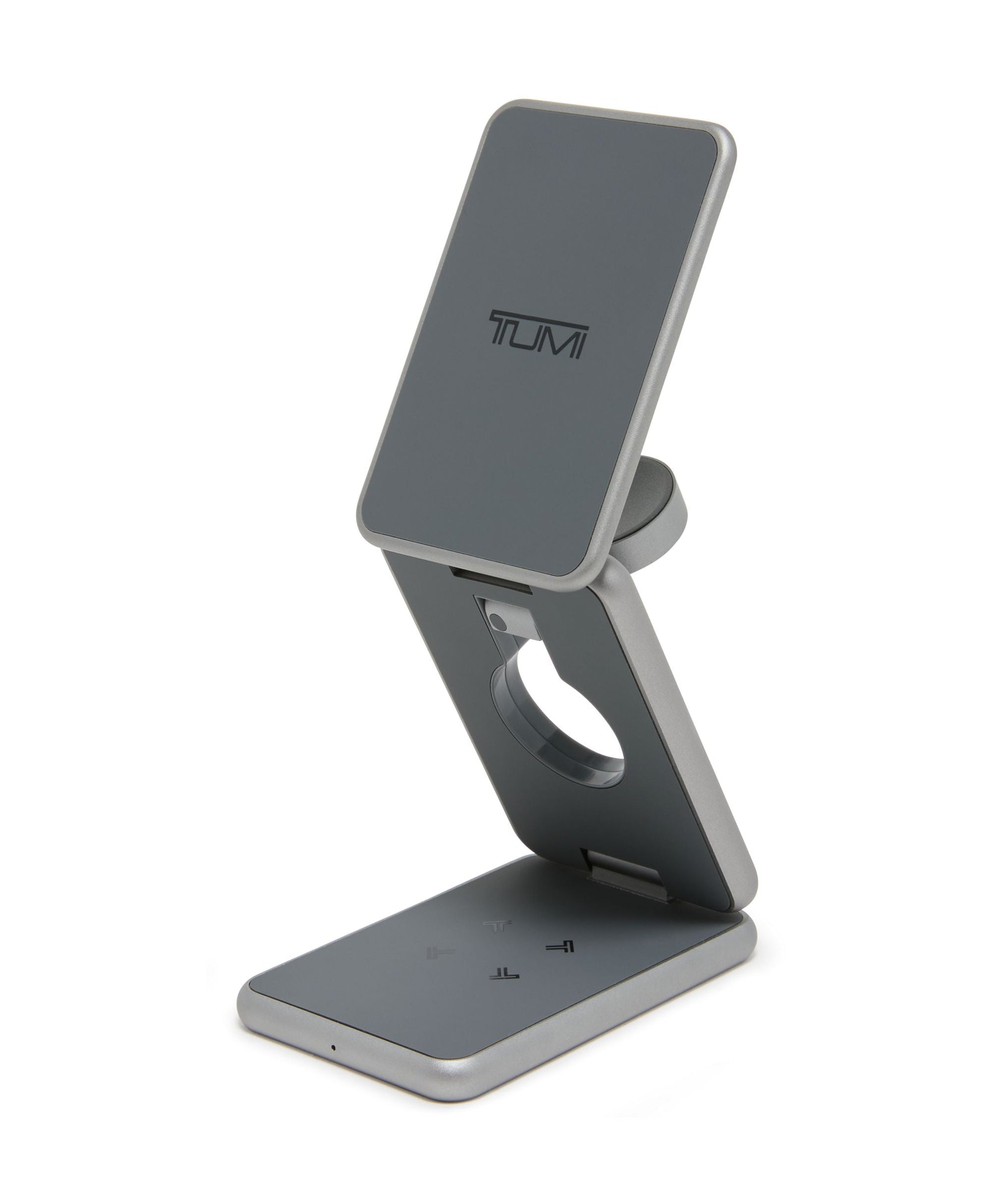 Tumi Travel Accessories Grey Tumi Electronics 3-in-1 Foldable Magnetic Wireless Charger