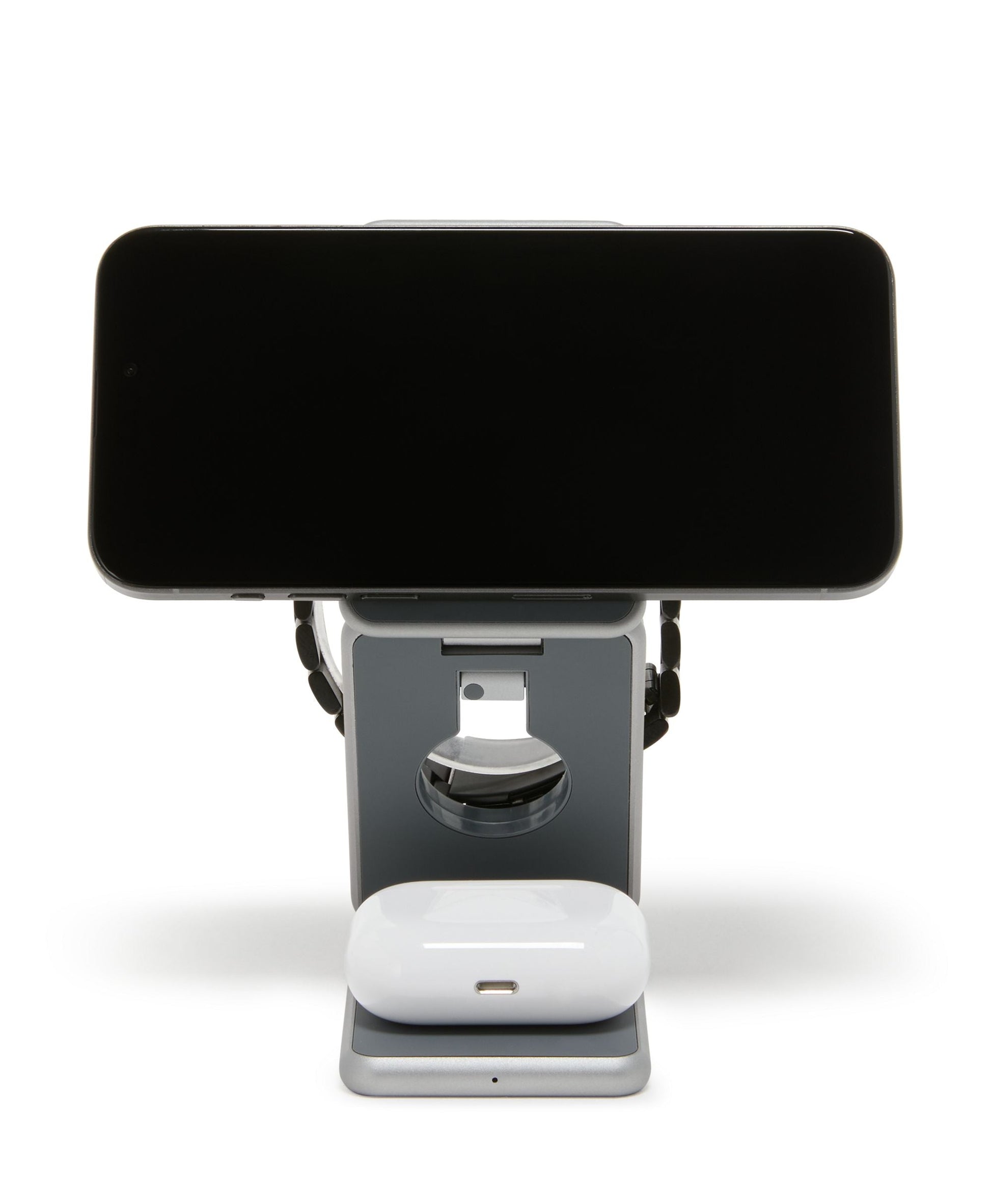 Tumi Travel Accessories Grey Tumi Electronics 3-in-1 Foldable Magnetic Wireless Charger