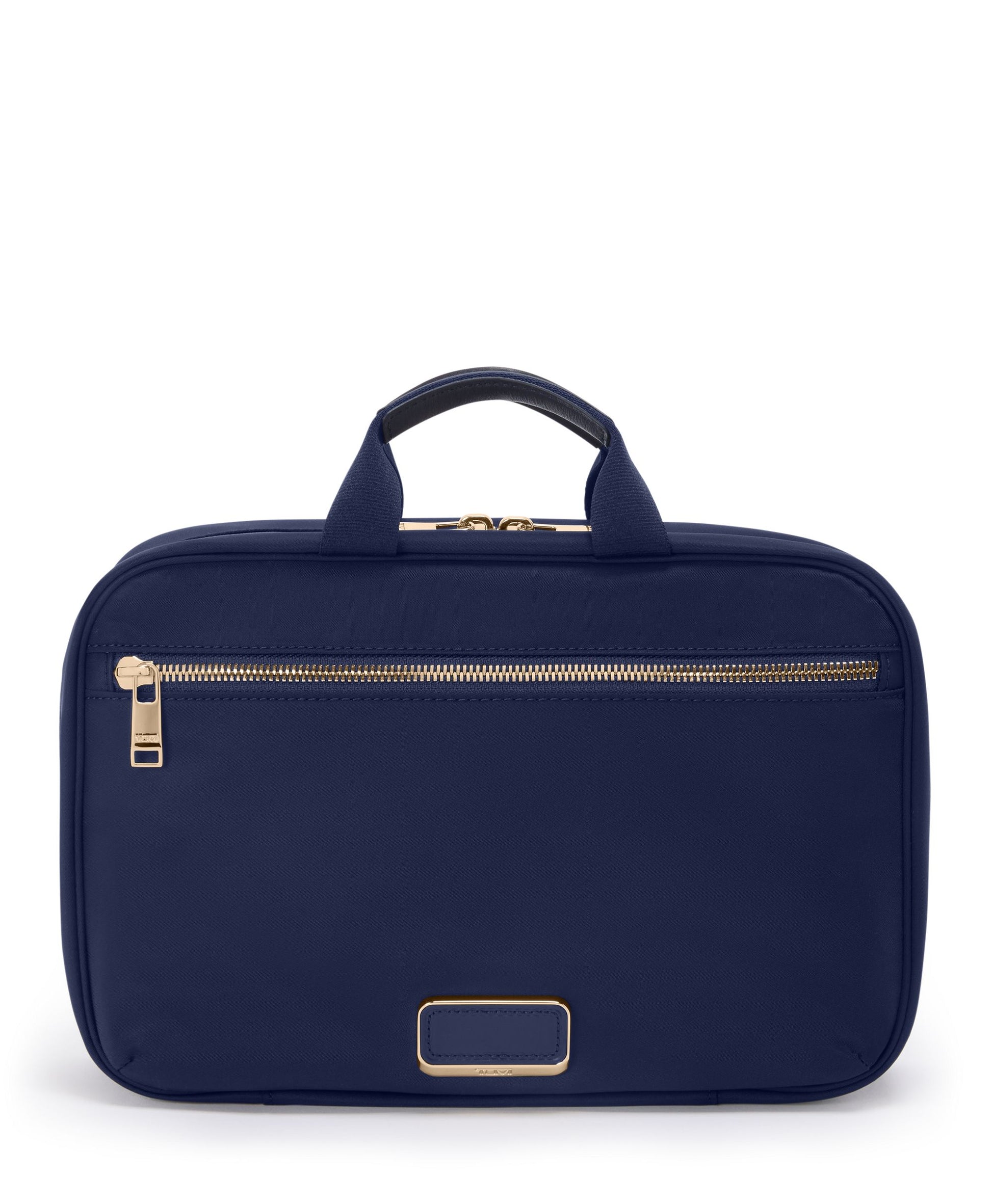 Tumi Travel Accessories Indigo/Light Gold Tumi Voyageur Madeline Cosmetic