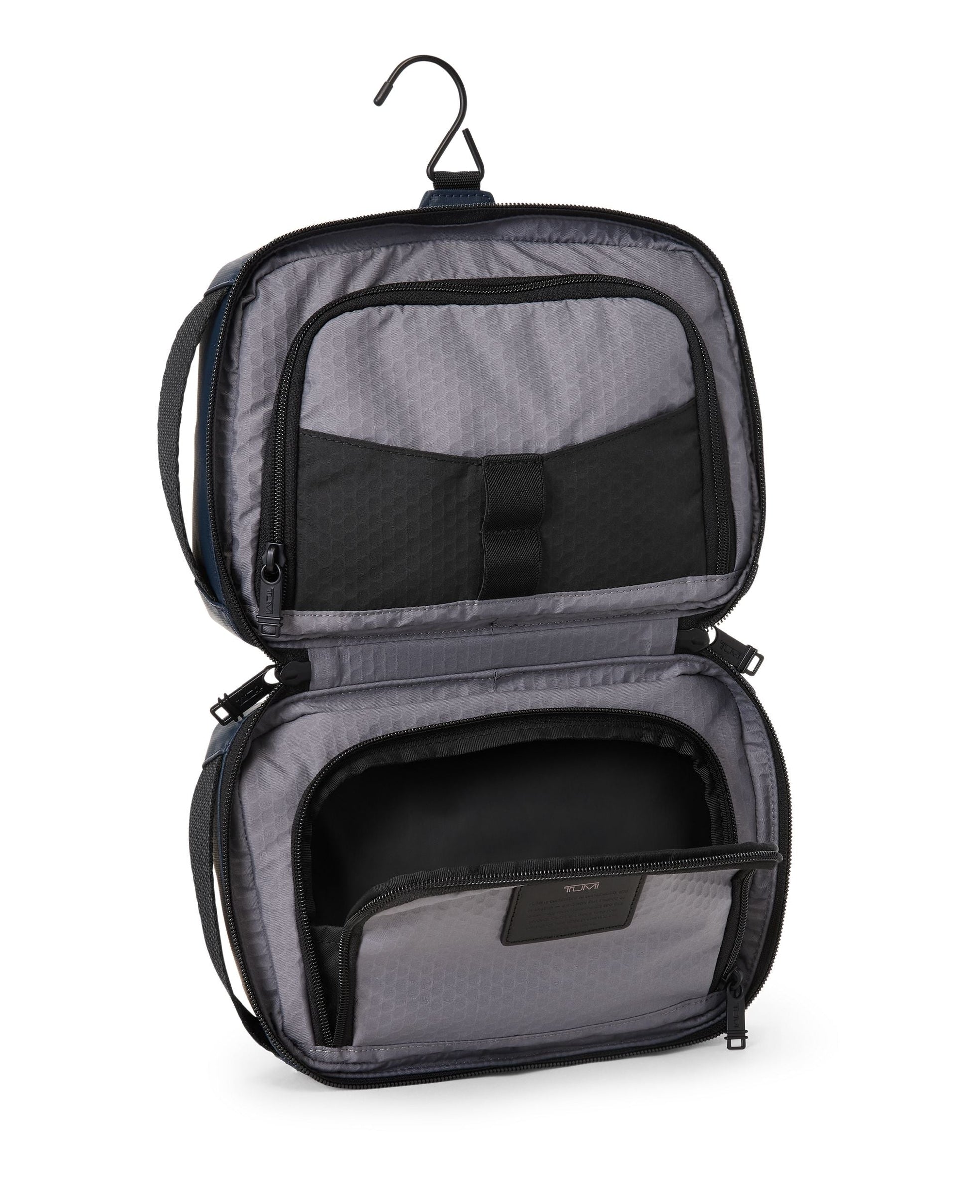 Tumi Travel Accessories Navy Coated Canvas Tumi Alpha Bravo Response Travel Kit - Navy Coated Canvas