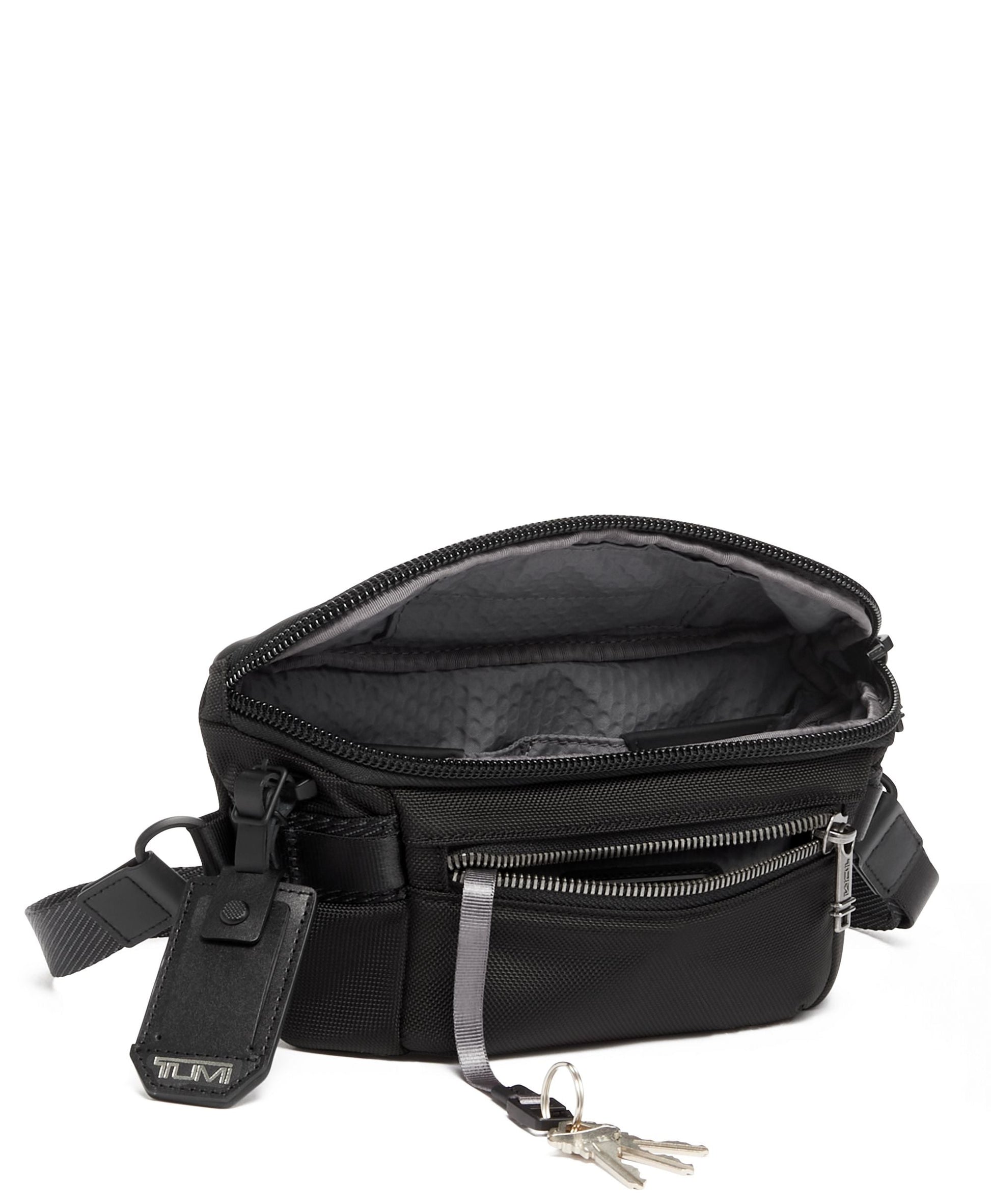 Tumi Waist Pouches Black Tumi Alpha Bravo Classified Waist Pack