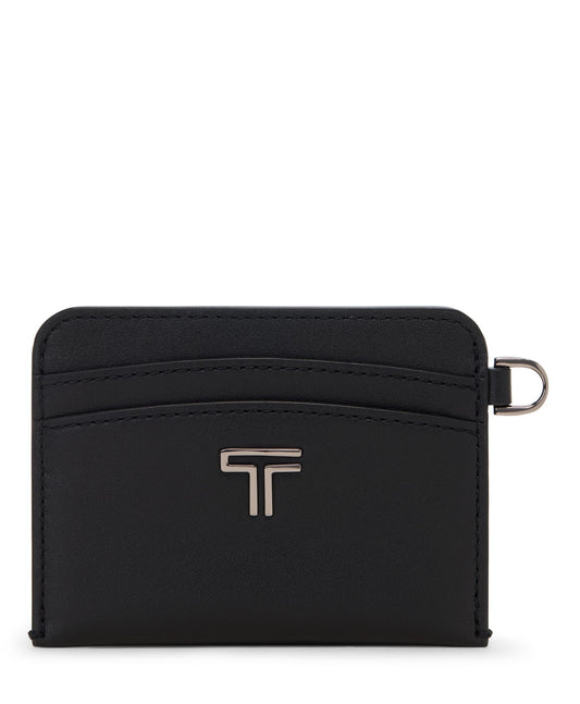 Tumi Wallets Black/Gunmetal Tumi Belden Card Case