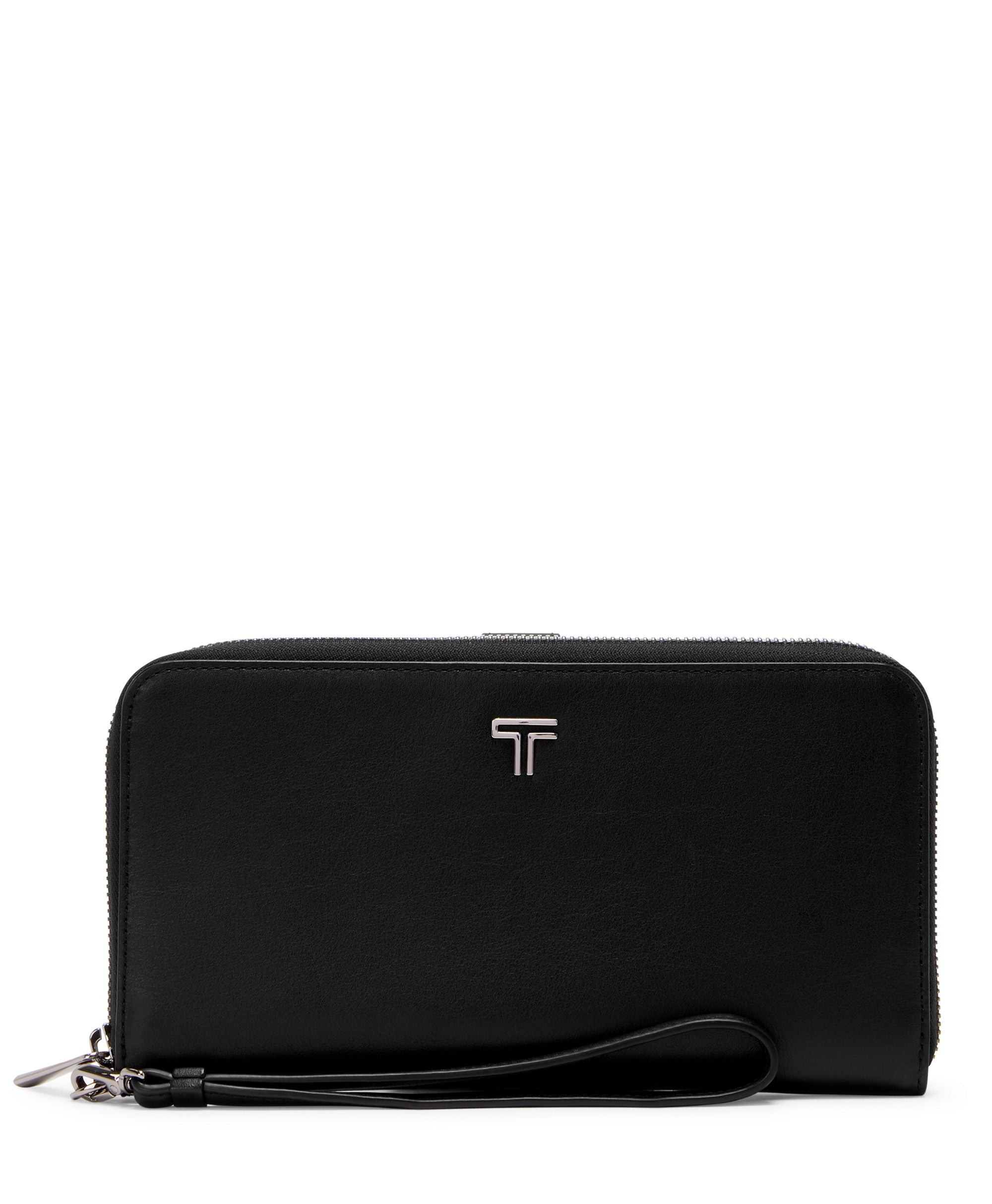 Tumi Wallets Black/Gunmetal Tumi Belden Travel Wallet