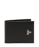 Tumi Wallets Black Pebbled Tumi Turin Double Billfold