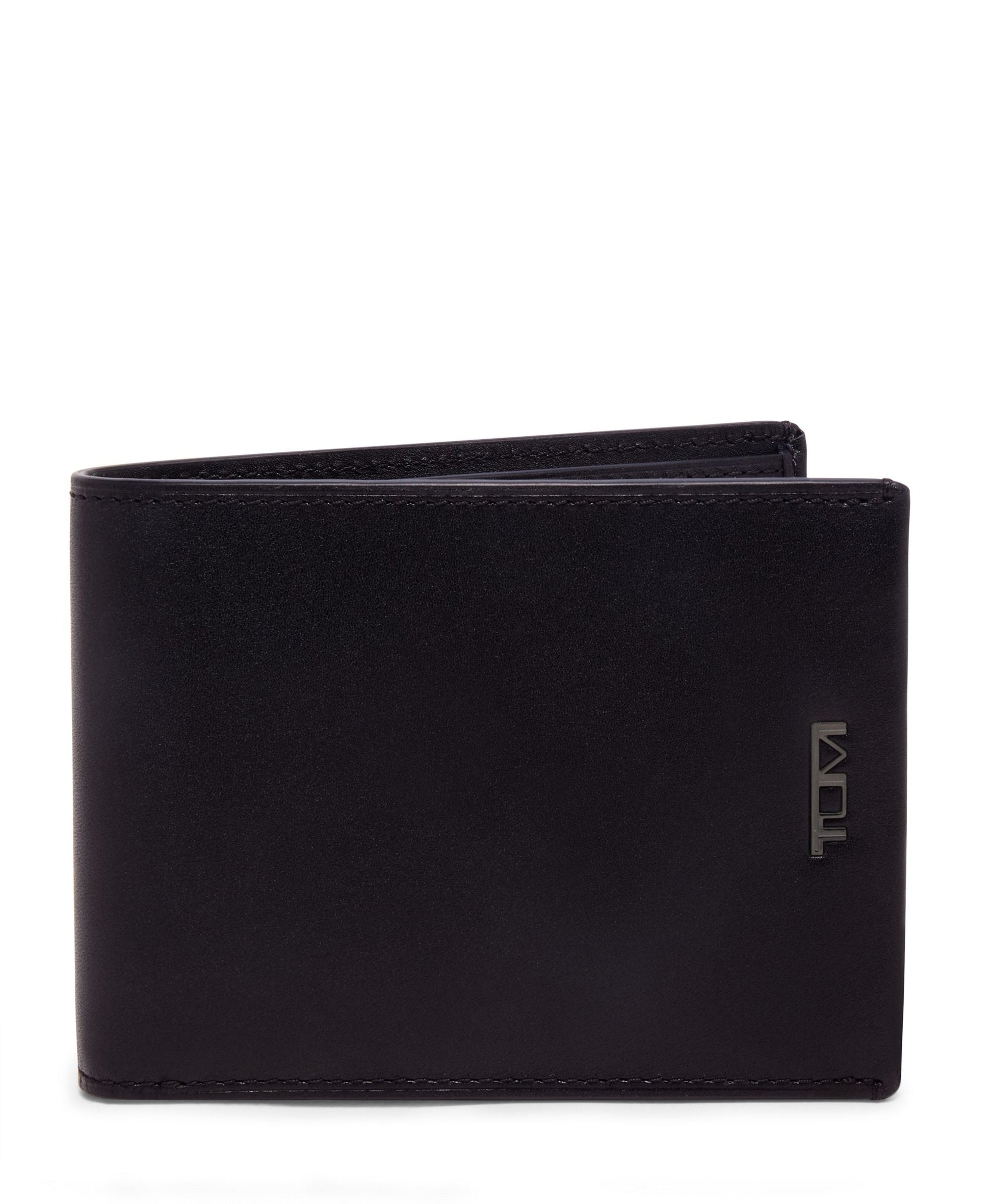 Tumi Wallets Black Smooth Tumi Nassau Double Billfold