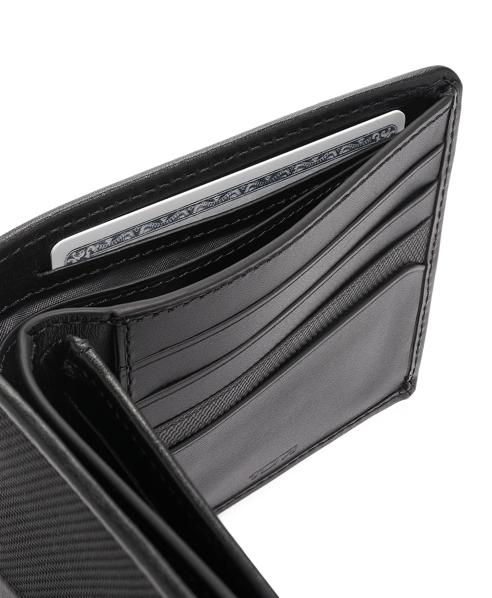 Tumi Wallets Black Tumi Alpha Global Center Flip Passcase