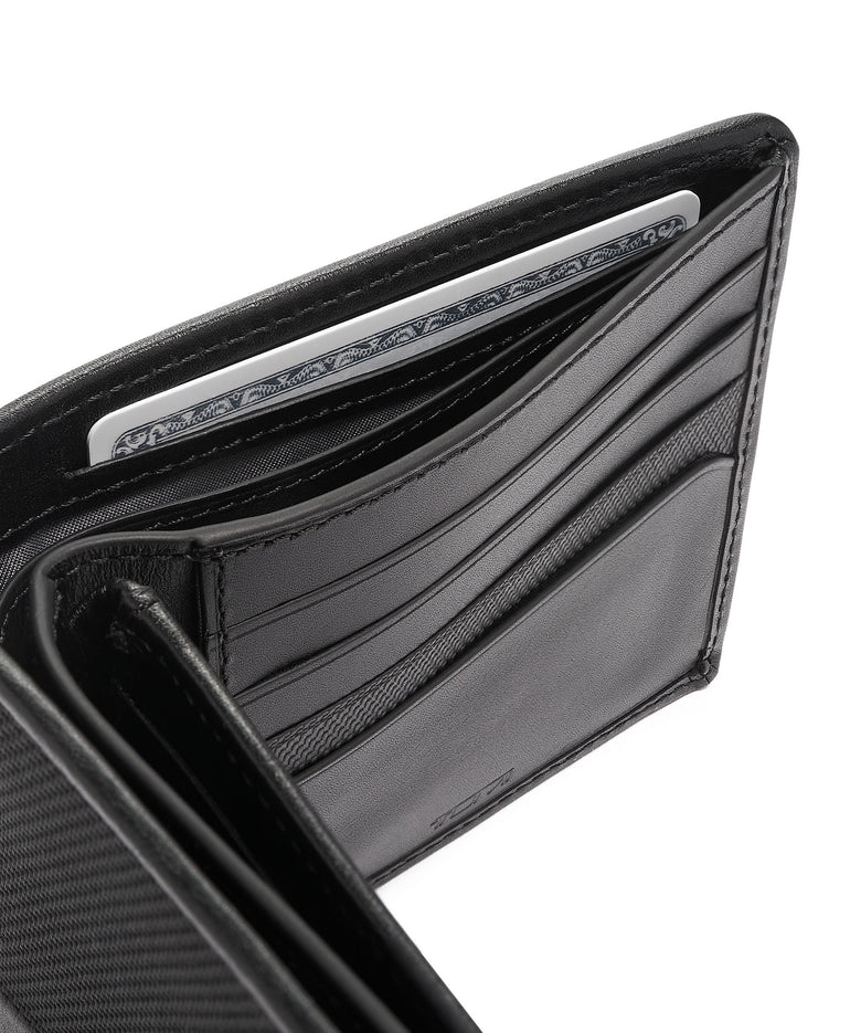 Tumi Wallets Black Tumi Alpha Global Center Flip Passcase