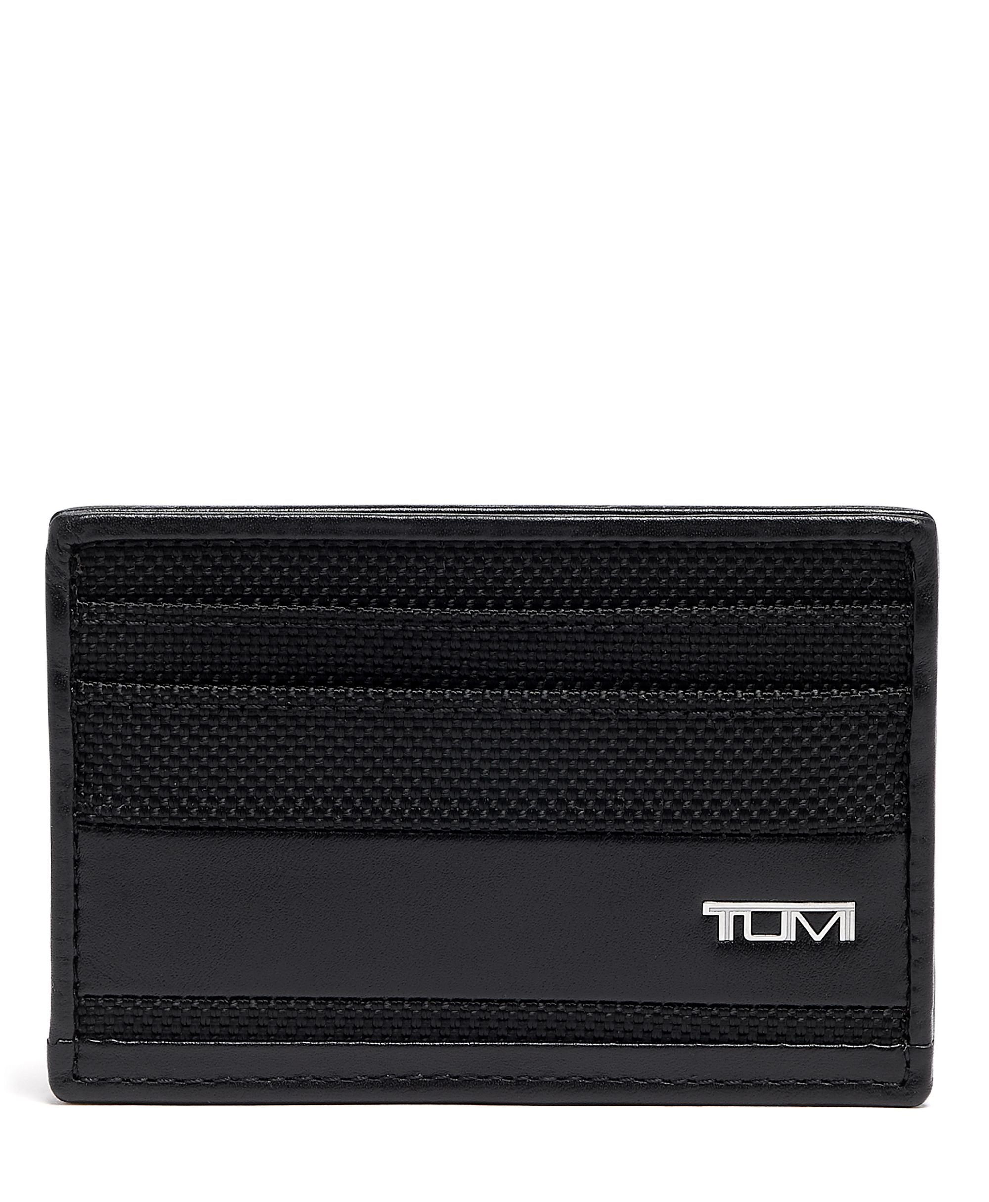 Tumi Wallets Black Tumi Alpha Slim Card Case