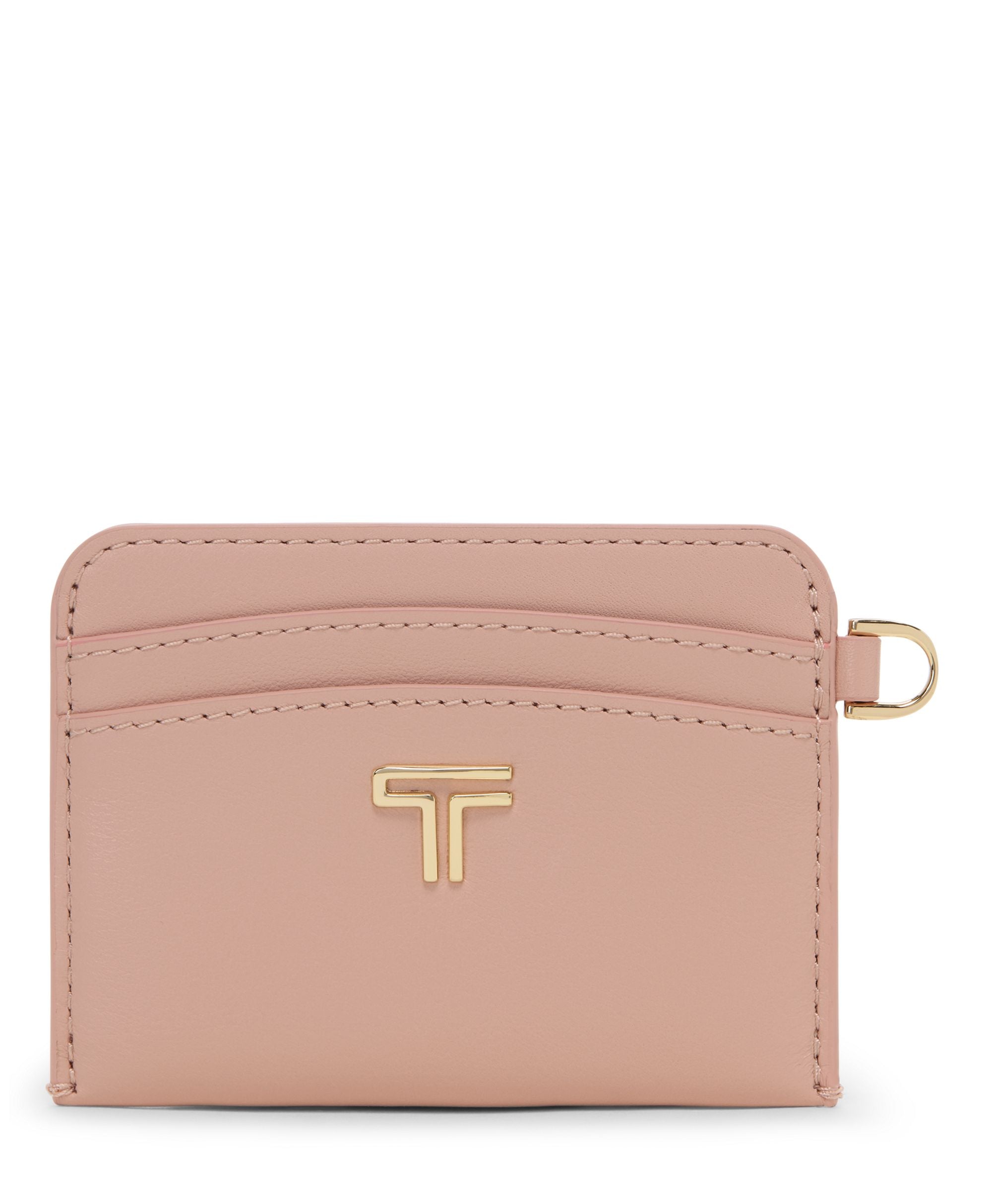 Tumi Wallets Blush Tumi Belden Card Case