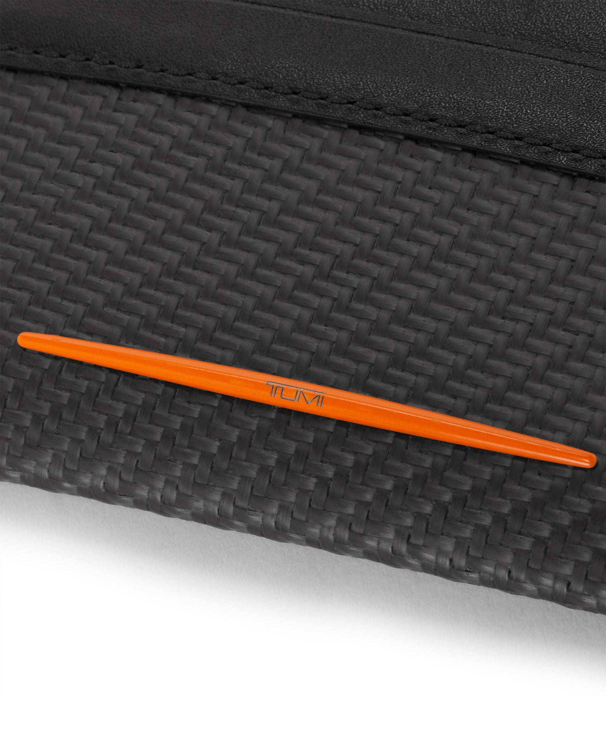 Tumi Wallets Carbon/Papaya TUMI I McLaren Slim Card Case