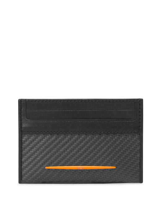 Tumi Wallets Carbon/Papaya TUMI I McLaren Slim Card Case