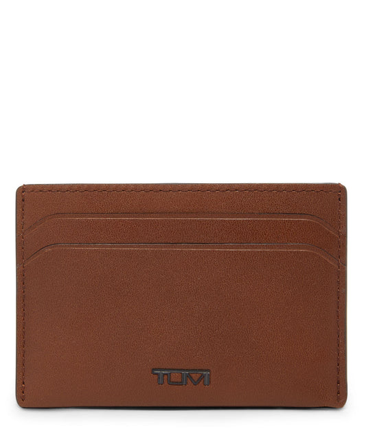 Tumi Wallets Cognac Tumi Nassau Slim Card Case