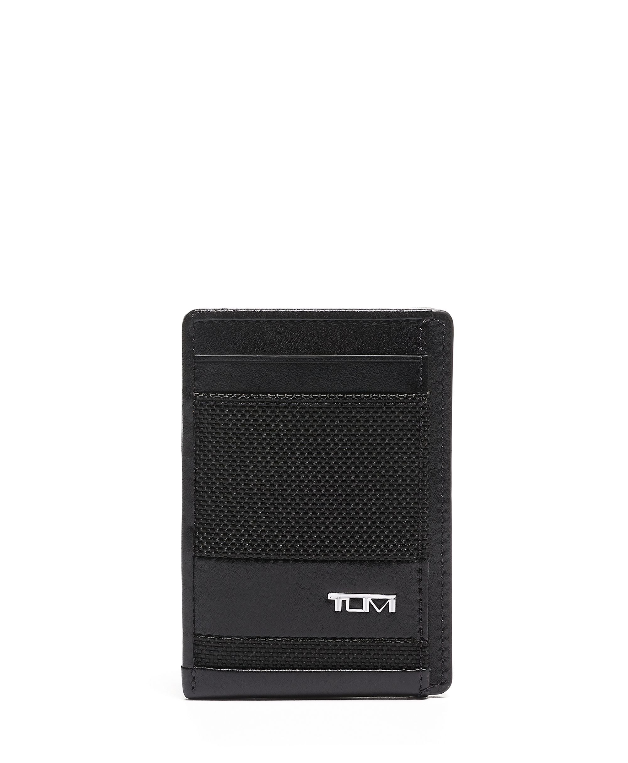 Tumi Wallets & Money Clips Black Tumi Alpha Money Clip Card Case