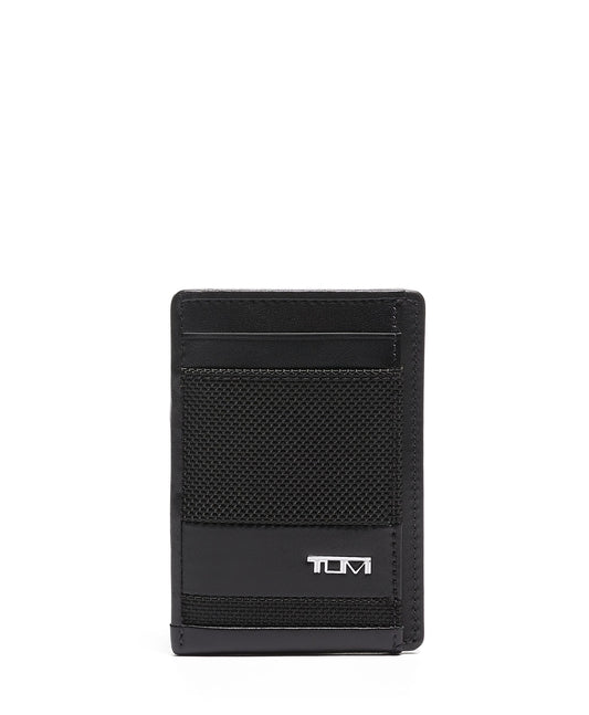 Tumi Wallets & Money Clips Black Tumi Alpha Money Clip Card Case