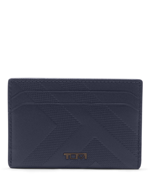 Tumi Wallets Navy T Tumi Nassau Slim Card Case - Navy T