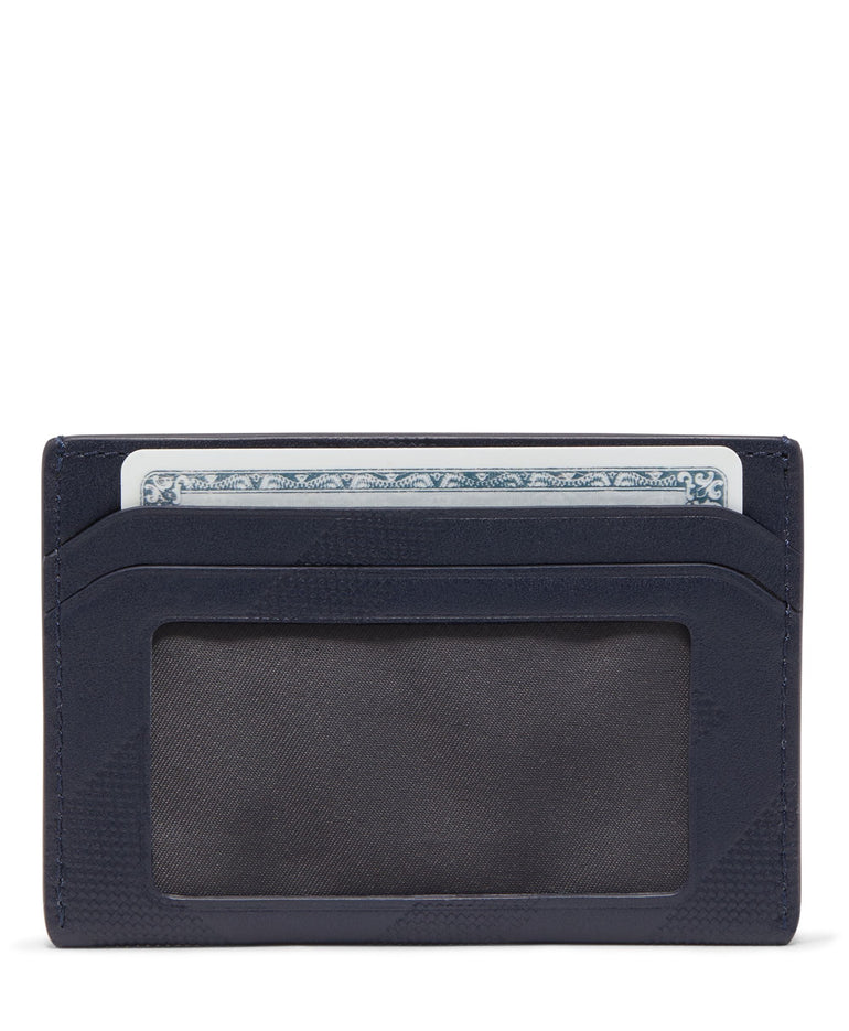 Tumi Wallets Navy T Tumi Nassau Slim Card Case - Navy T