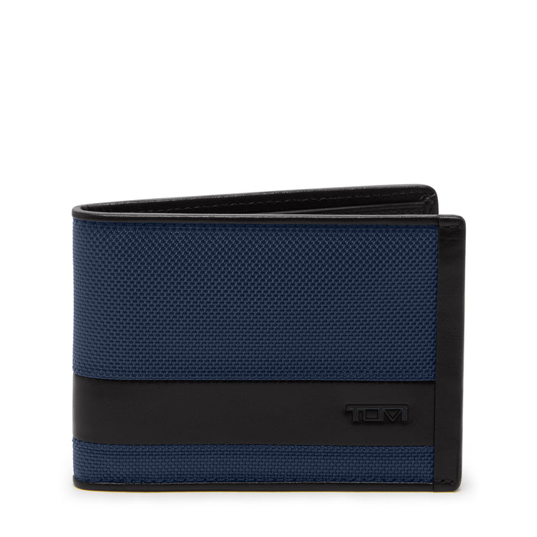 Tumi Wallets Navy Tumi Alpha Double Billfold