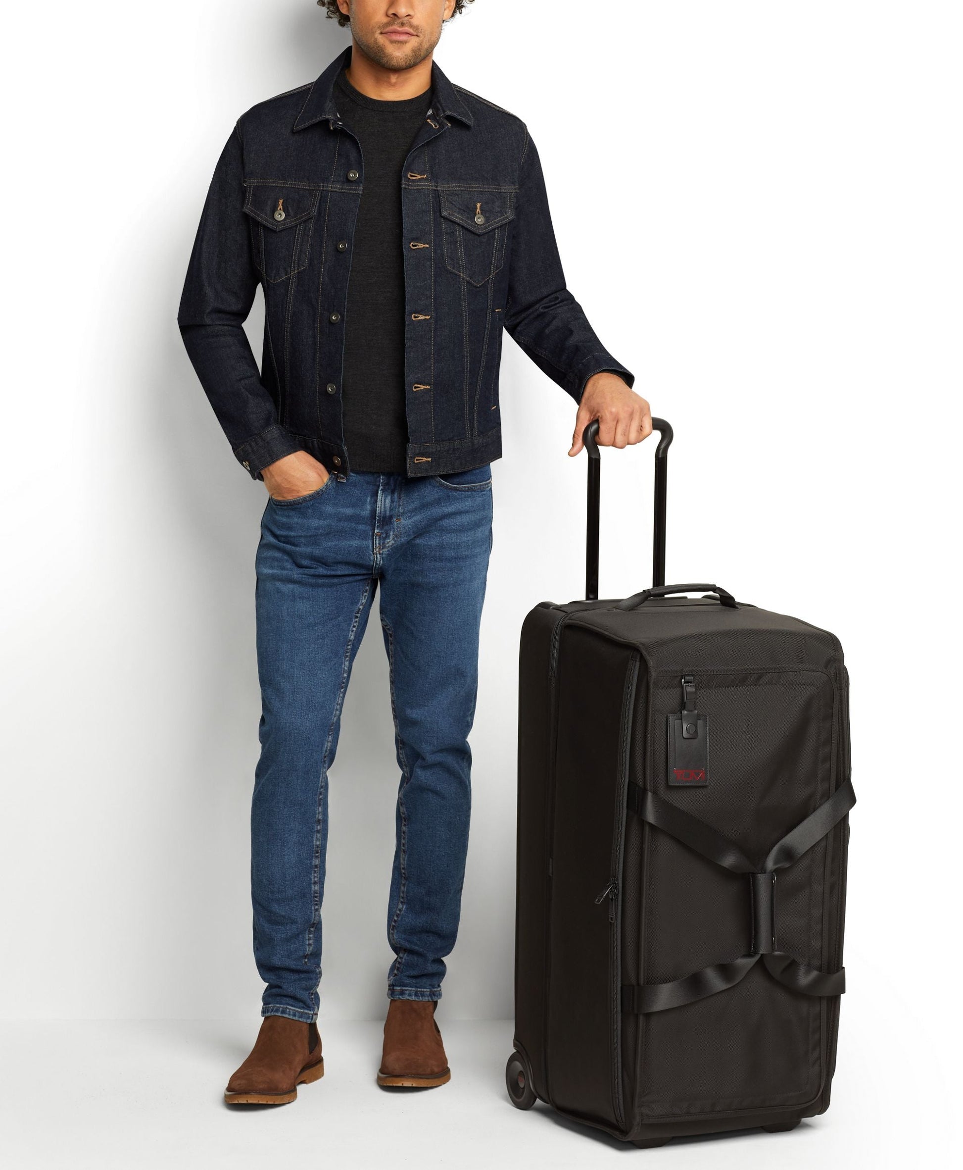 Tumi Wheeled Duffle Black Tumi Alpha Large Split 2 Wheeled Duffel