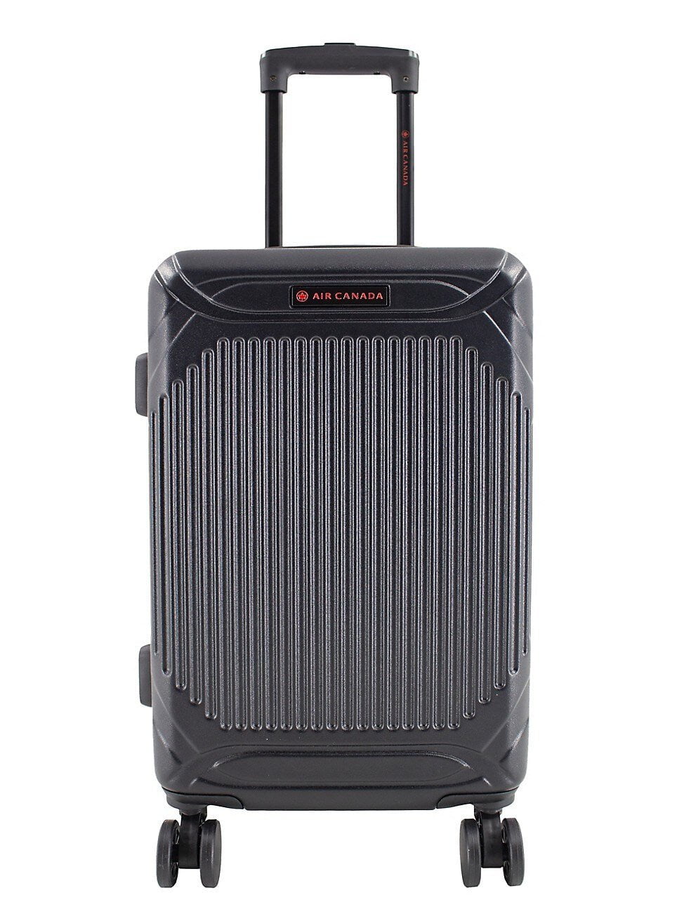 Air Canada Luggage Black Air Canada Milan Medium Hardside Expandable Luggage