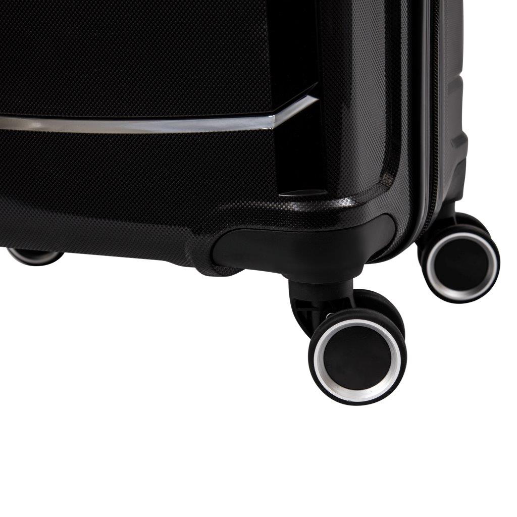 Air Canada Luggage Black Air Canada Optimum Hardside Carry-On Luggage
