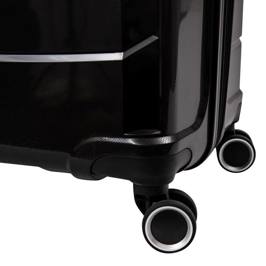Air Canada Luggage Black Air Canada Optimum Hardside Expandable Large Luggage