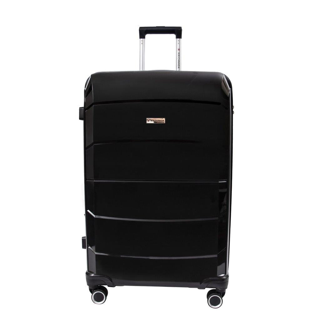 Air Canada Luggage Black Air Canada Optimum Hardside Expandable Large Luggage