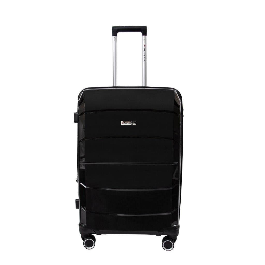 Air Canada Luggage Black Air Canada Optimum Hardside Expandable Medium Luggage