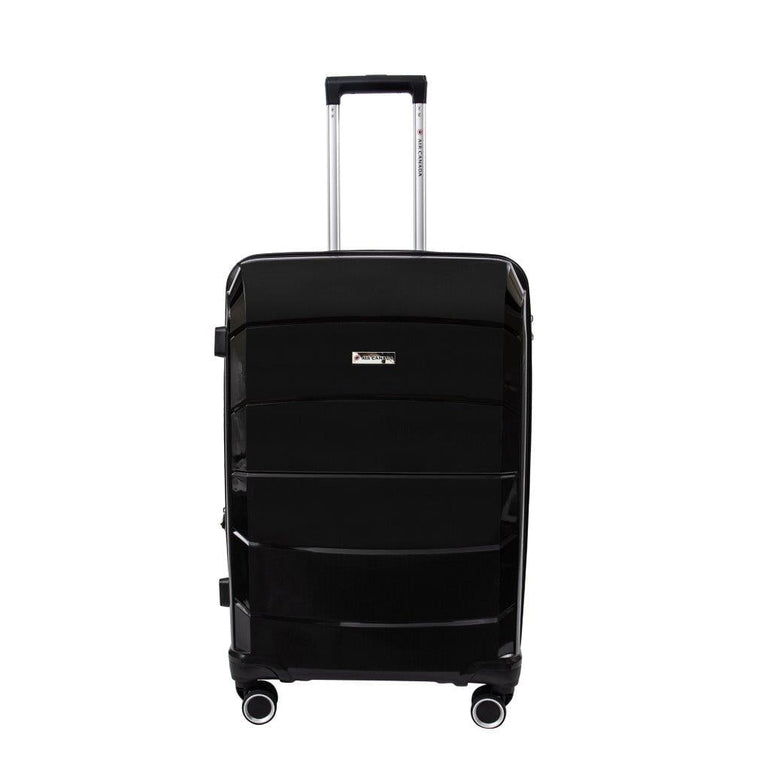 Air Canada Luggage Black Air Canada Optimum Hardside Expandable Medium Luggage