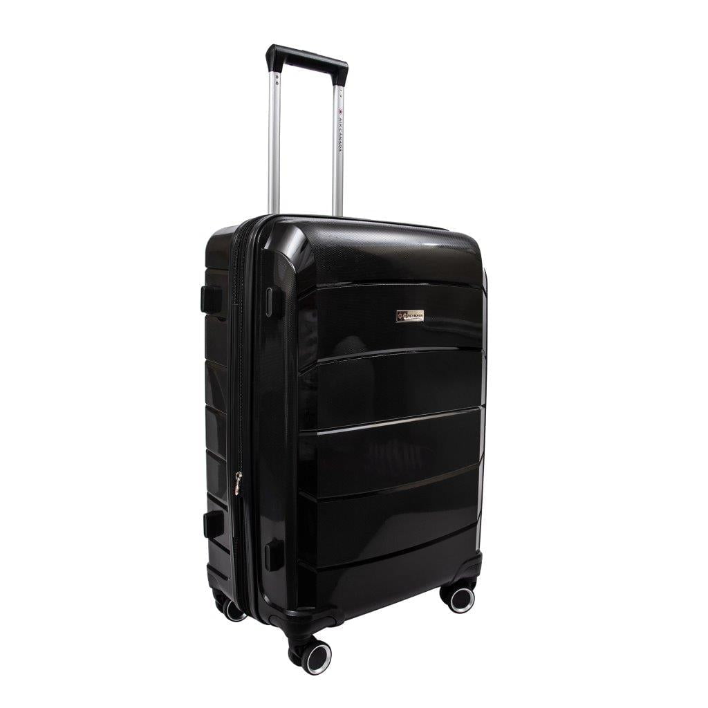 Air Canada Luggage Black Air Canada Optimum Hardside Expandable Medium Luggage