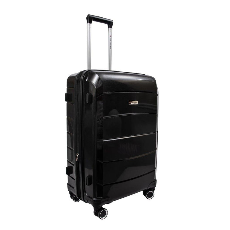 Air Canada Luggage Black Air Canada Optimum Hardside Expandable Medium Luggage