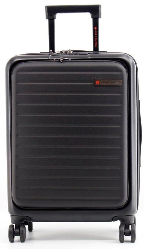 Air Canada Luggage Black Air Canada Universal Collection Carry-On Spinner Luggage