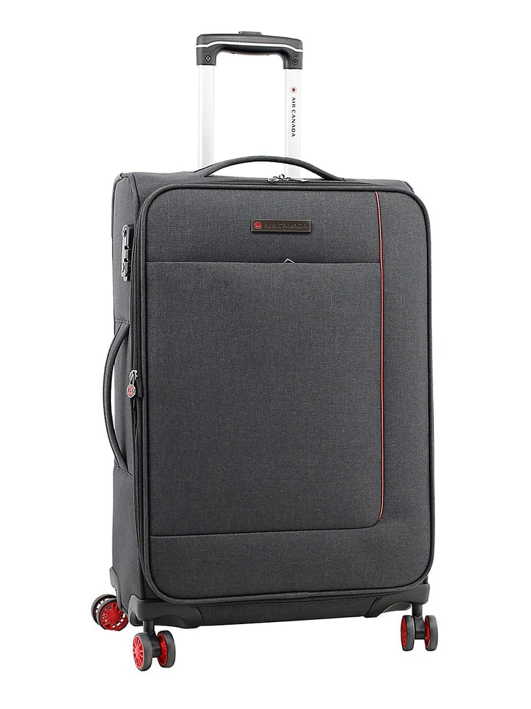 Air Canada Luggage Charcoal Air Canada Omni Medium Expandable Softside Luggage