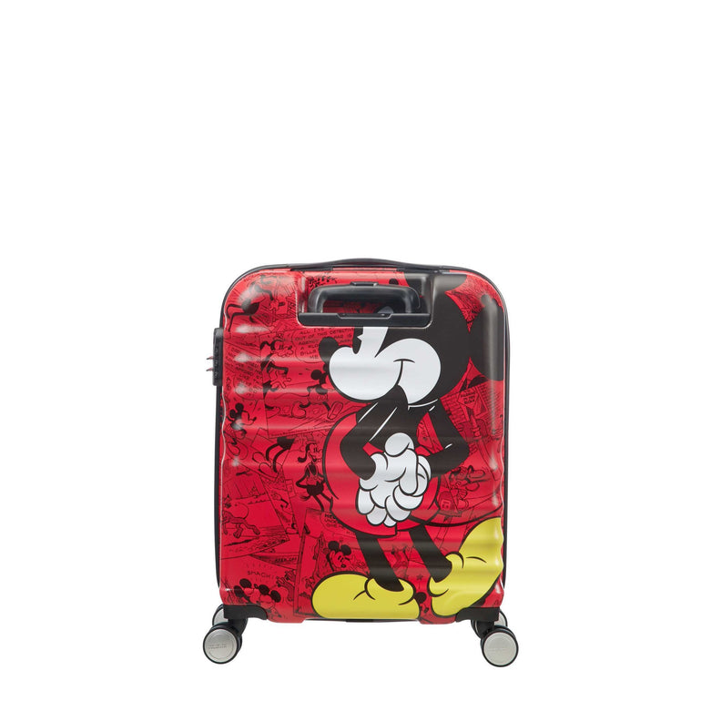 American Tourister Luggage Mickey Comics Red American Tourister Disney Wavebreaker Spinner Carry-On Luggage - Mickey Comics Red