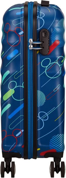 American Tourister Luggage Mickey Future Pop American Tourister Disney Wavebreaker Carry-On Spinner Luggage - Mickey Future Pop