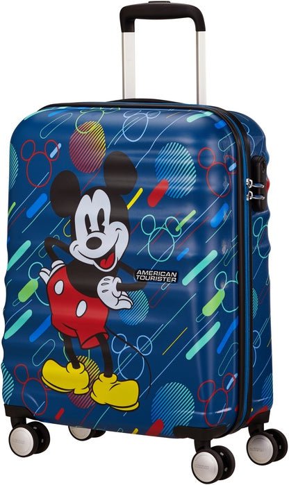 American Tourister Luggage Mickey Future Pop American Tourister Disney Wavebreaker Carry-On Spinner Luggage - Mickey Future Pop