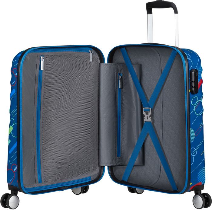 American Tourister Luggage Mickey Future Pop American Tourister Disney Wavebreaker Carry-On Spinner Luggage - Mickey Future Pop