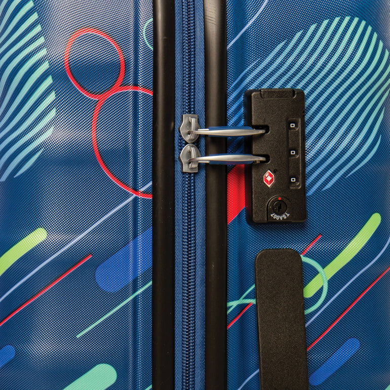 American Tourister Luggage Mickey Future Pop American Tourister Disney Wavebreaker Spinner Medium Luggage - Mickey Future Pop