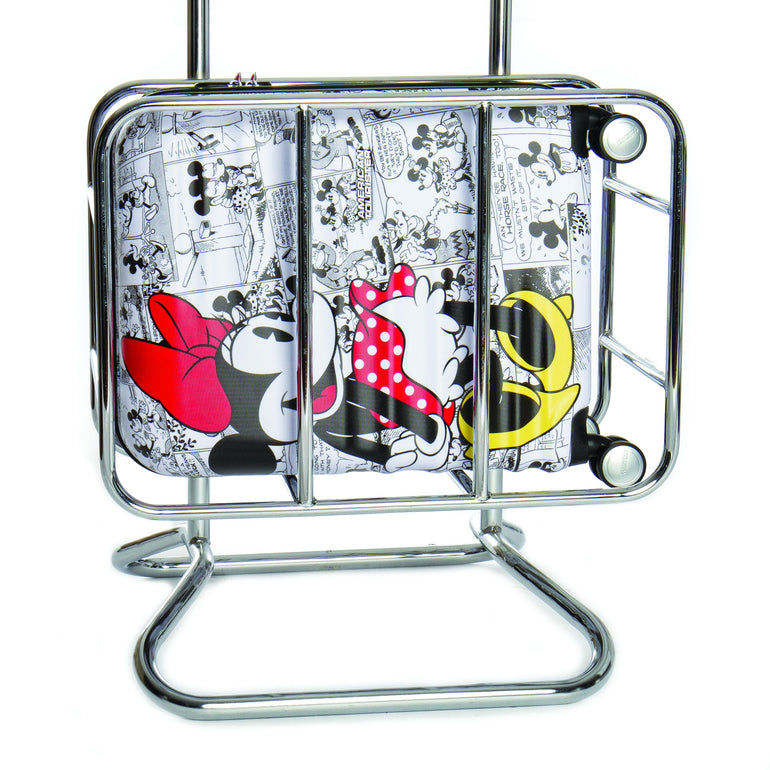 American Tourister Luggage Minnie Comics White American Tourister Disney Wavebreaker Carry-On Spinner Luggage - Minnie Comics White