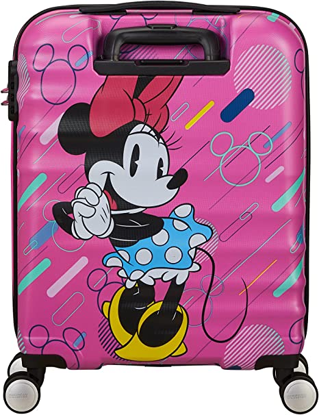 American Tourister Luggage Minnie Future Pop American Tourister Disney Wavebreaker Carry-On Spinner Luggage - Minnie Future Pop