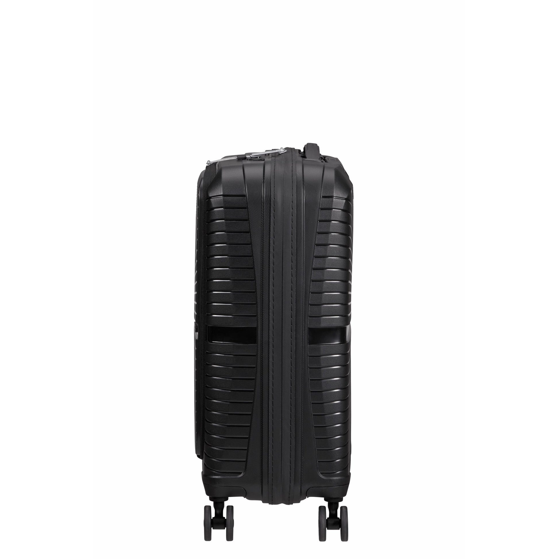 American Tourister Luggage Onyx Black American Tourister Airconic Spinner Frontload Carry-On
