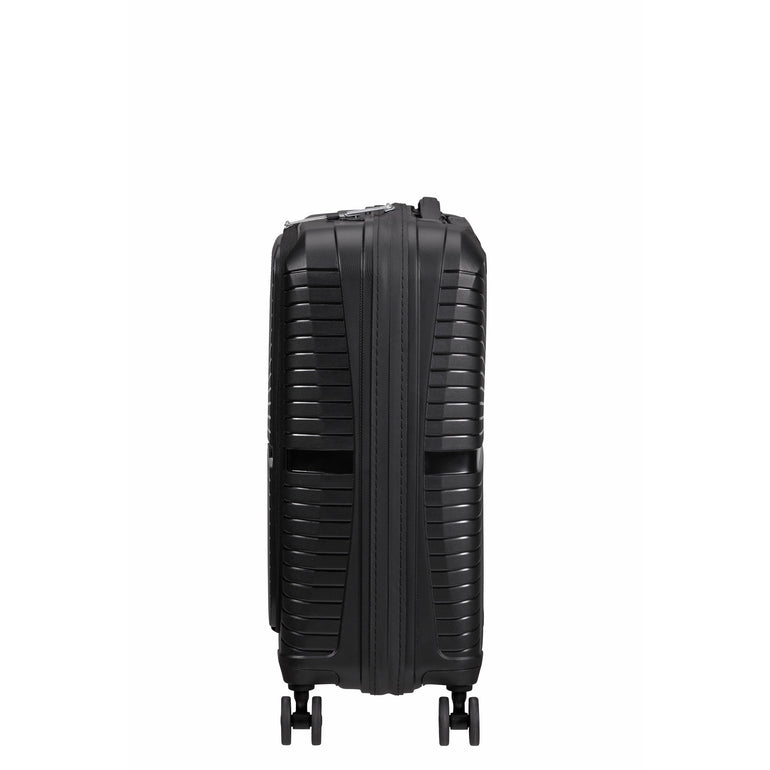 American Tourister Luggage Onyx Black American Tourister Airconic Spinner Frontload Carry-On