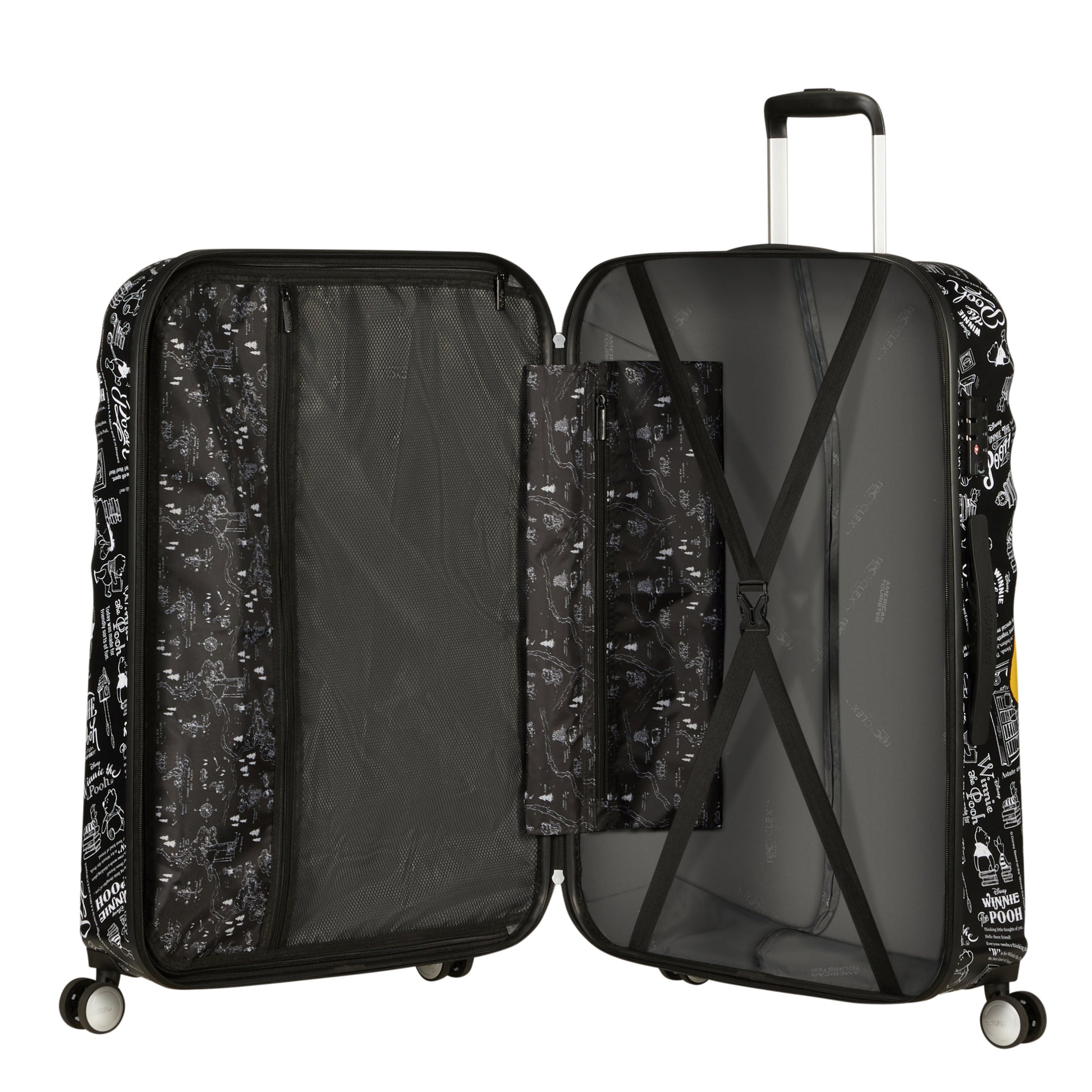 American Tourister Luggage Winnie the Pooh American Tourister Disney Wavebreaker Large Spinner Luggage - Winnie The Pooh