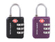 Austin House Locks Purple Austin House Travel Sentry 3-Dial Combination Padlock