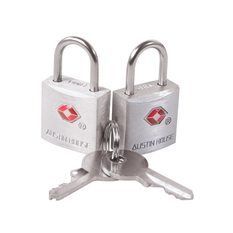 Austin House Travel Accessories Austin House Travel Sentry Key Padlocks Austin House Travel Sentry Key Padlocks