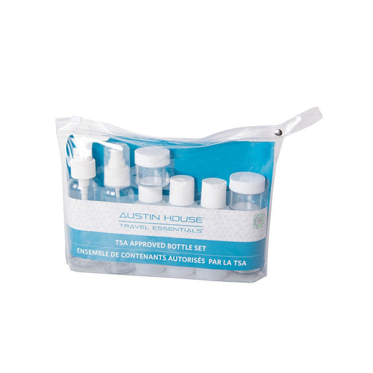 Austin House Travel Accessories Austin House TSA Approved Bottle Set Austin House TSA Approved Bottle Set