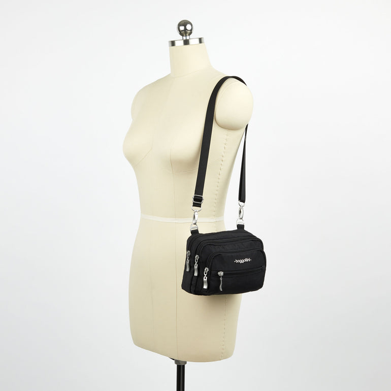 Baggallini Cross-Body Bag Baggallini Triple Zip Bagg
