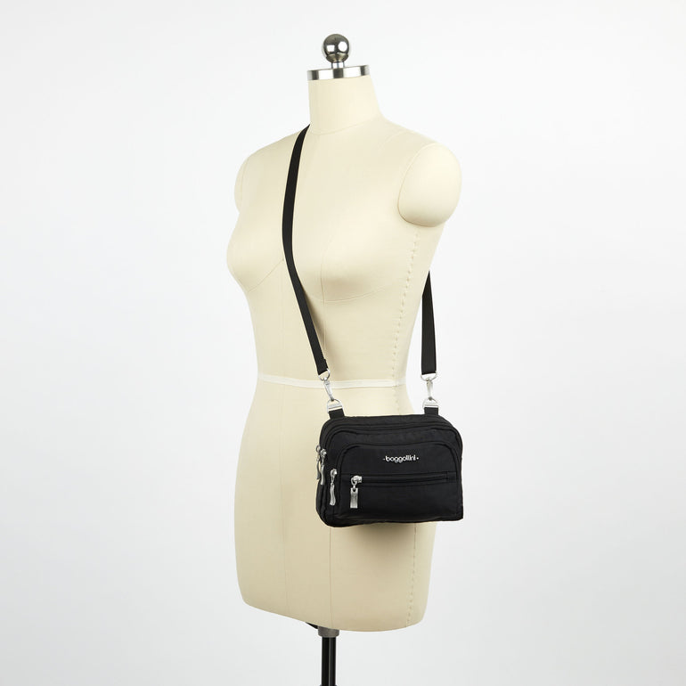 Baggallini Cross-Body Bag Baggallini Triple Zip Bagg