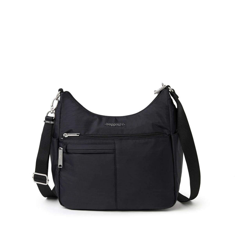 Baggallini Cross-Body Bag Black Baggallini Anti-Theft Free Time Crossbody Bag